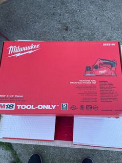 Milwaukee Planer