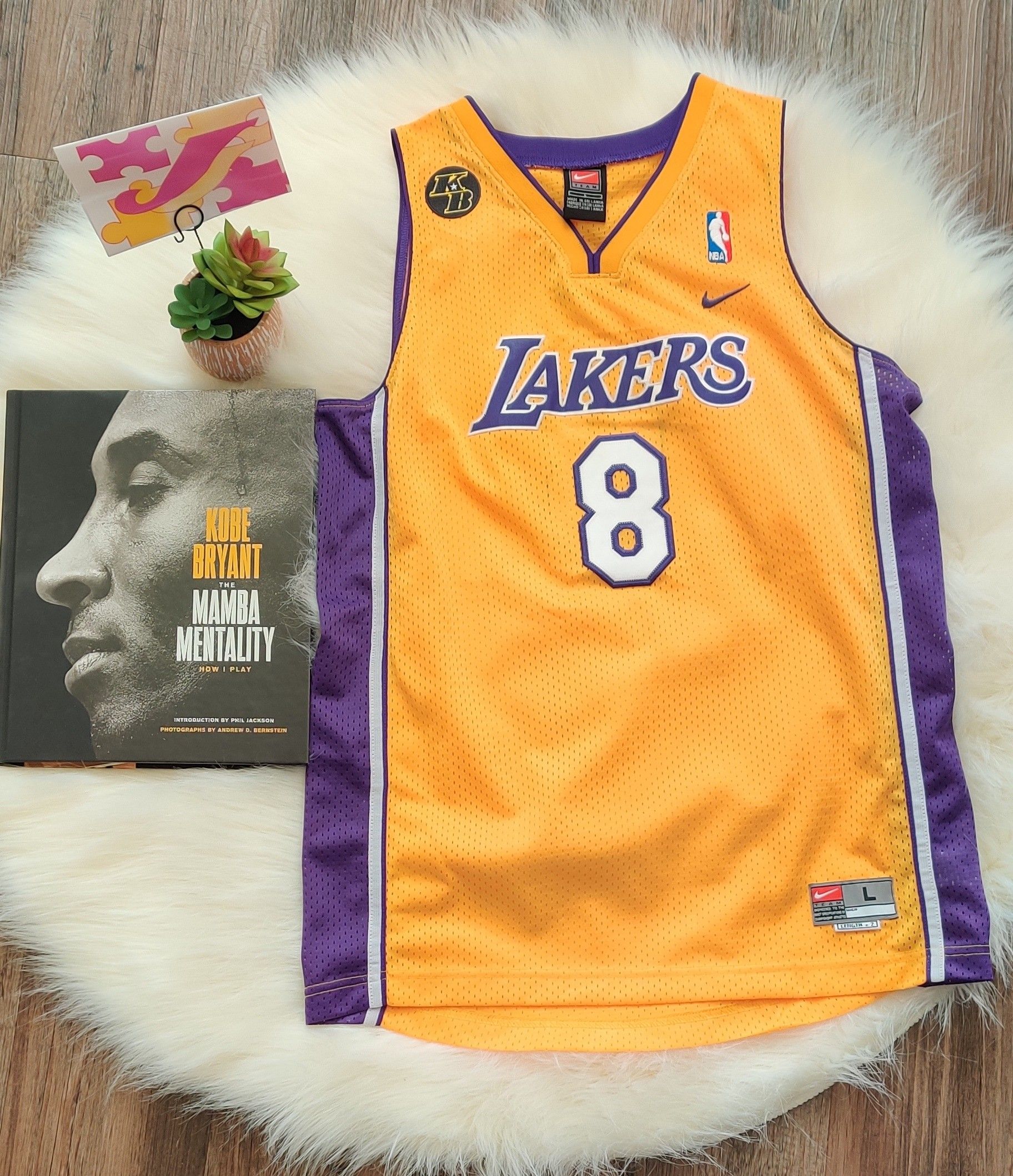 Lakers Kobe #8 Jersey L Youth M Women's