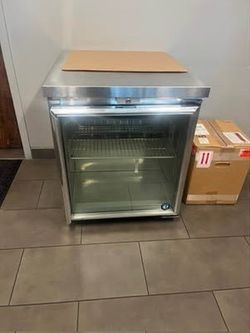 ❄️Scratch & Dent Hoshizaki UF27B-GLP01 27" W Undercounter Freezer w/ 1 Glass Door, 115v❄️