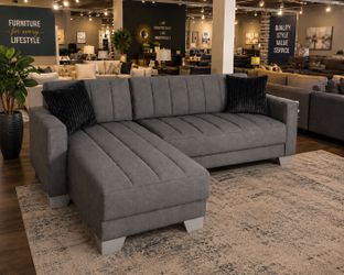 🔥 GRAY SECTIONAL — ONLY $799! 🔥