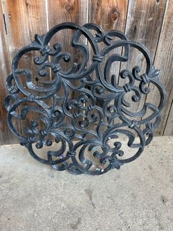 Wrought iron Waterhose Stand