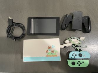 Nintendo Switch Animal Crossing Edition(Read Description)