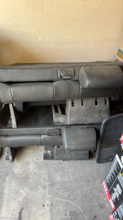 Tahoe seats leather
