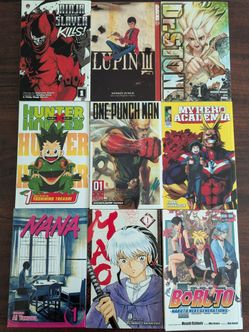 Shonen Manga Collection (10), Nana, Boruto, MHA, Dr.Stone & More