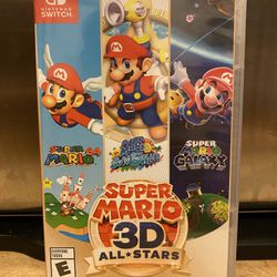 Super Mario 3D All Stars for Nintendo Switch BRAND NEW!