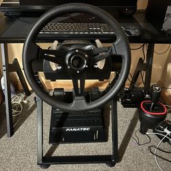 Logitech G920 FANATEC Pedals THURSTMASTER th8s Shifter 