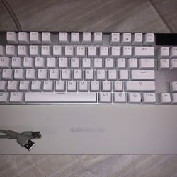 steelseries apex 7 tkl ghost gaming keyboard