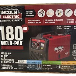 Lincoln Electric Weld Welding Pak 180 New