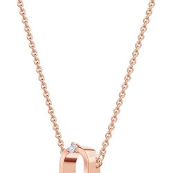 Swarovski North Necklace, White, Rose-gold tone plated (contact info removed)