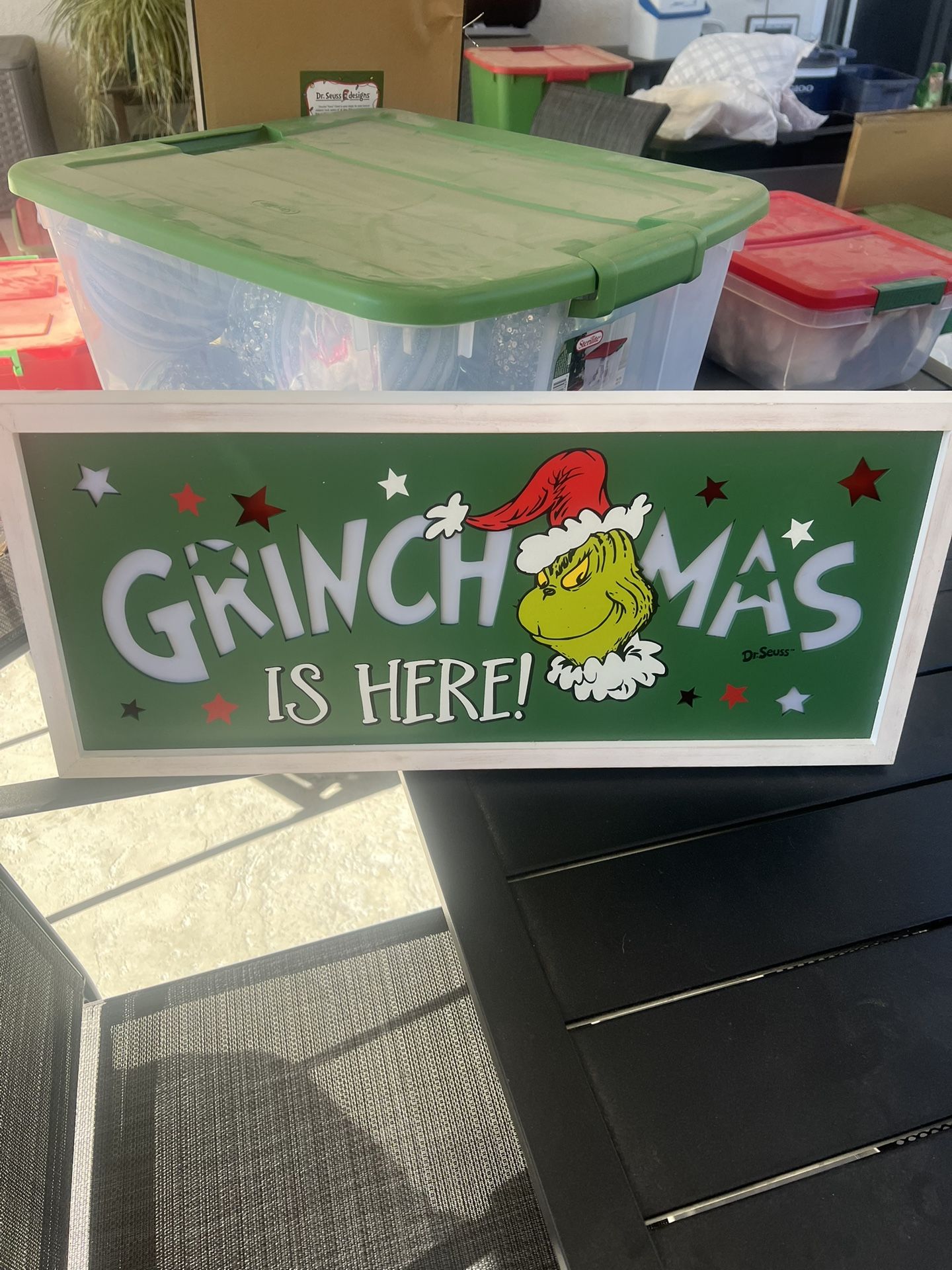Grinch Sign