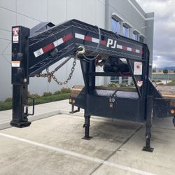 Gooseneck 40’ Trailer 2022 PJ 2 12.000?axle Hoy Shot 