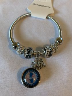 Los Angeles Dodgers Charm Bracelet