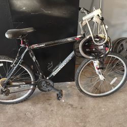 Mountain Bike  With Lock And Helmet