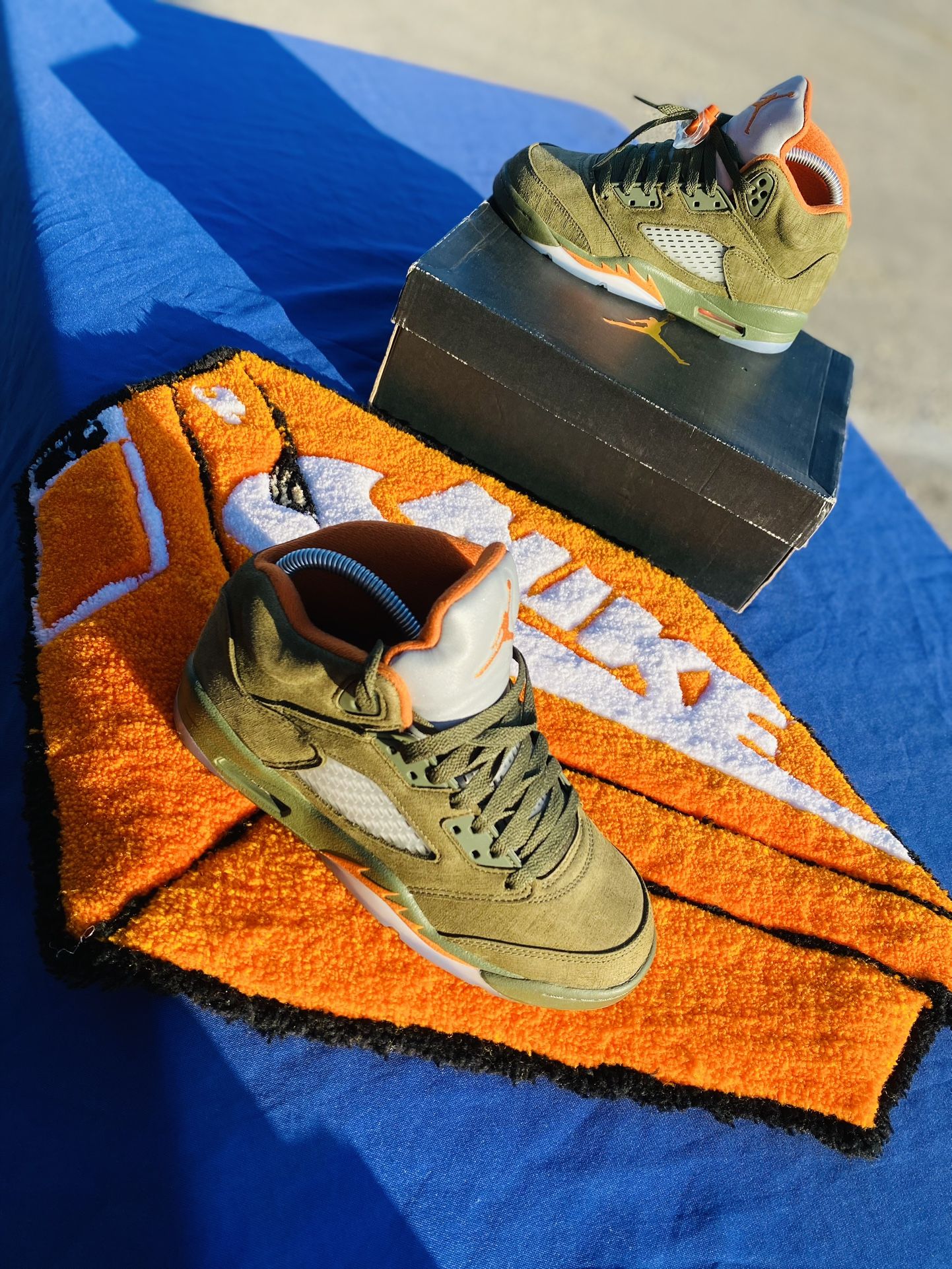 Jordan Olive 5s         $100