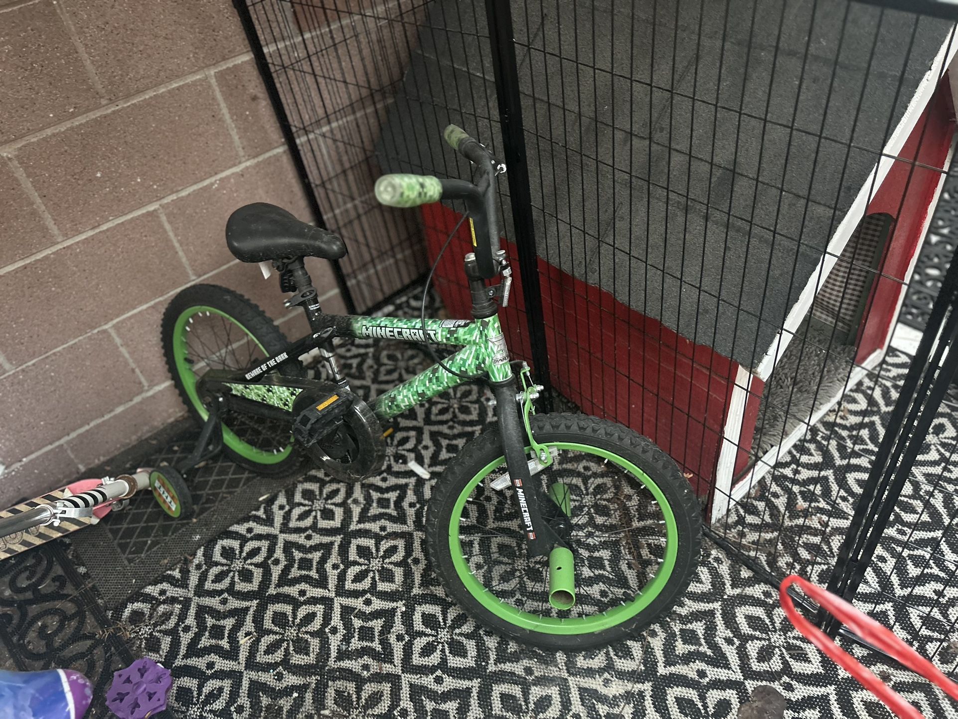 Mine craft Kids Bike 