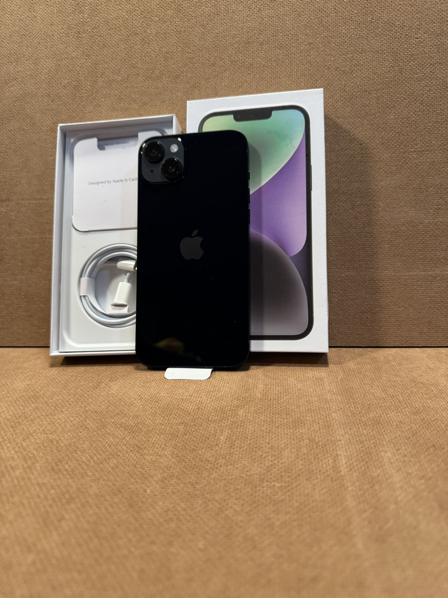 iPhone 14 + 256gb black 5g att or cricket