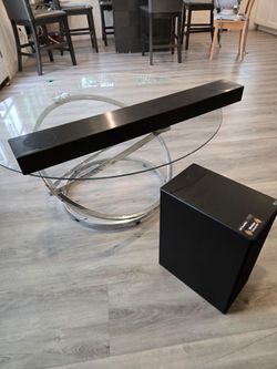 LG soundbar + subwoofer
