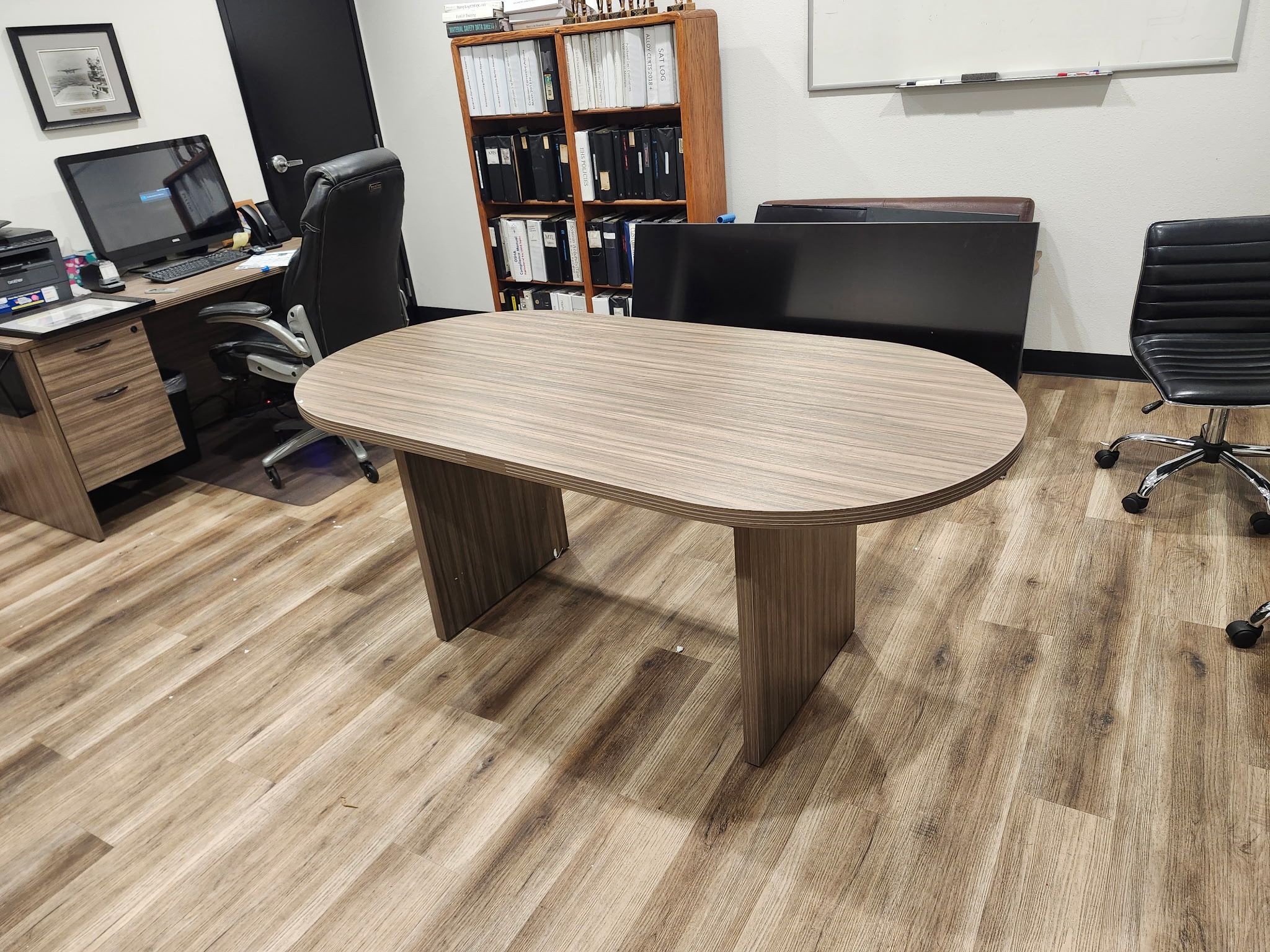 Oval Conference Tables – Multiple Sizes Available! 6' – $335 | 8' – $395 | 10' – $595