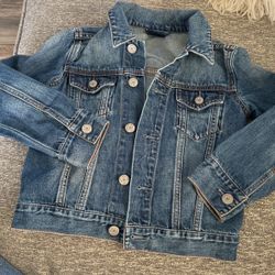 Gap Toddler Mickey Mouse Denim Jacket Size 5T