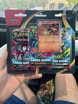 Pokémon Chaos Rising 3 pack