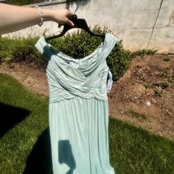 Sage Bridesmaid Dress And Flower Girl Dress