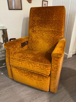 Vintage massage recliner