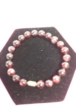 Garnet bracelet