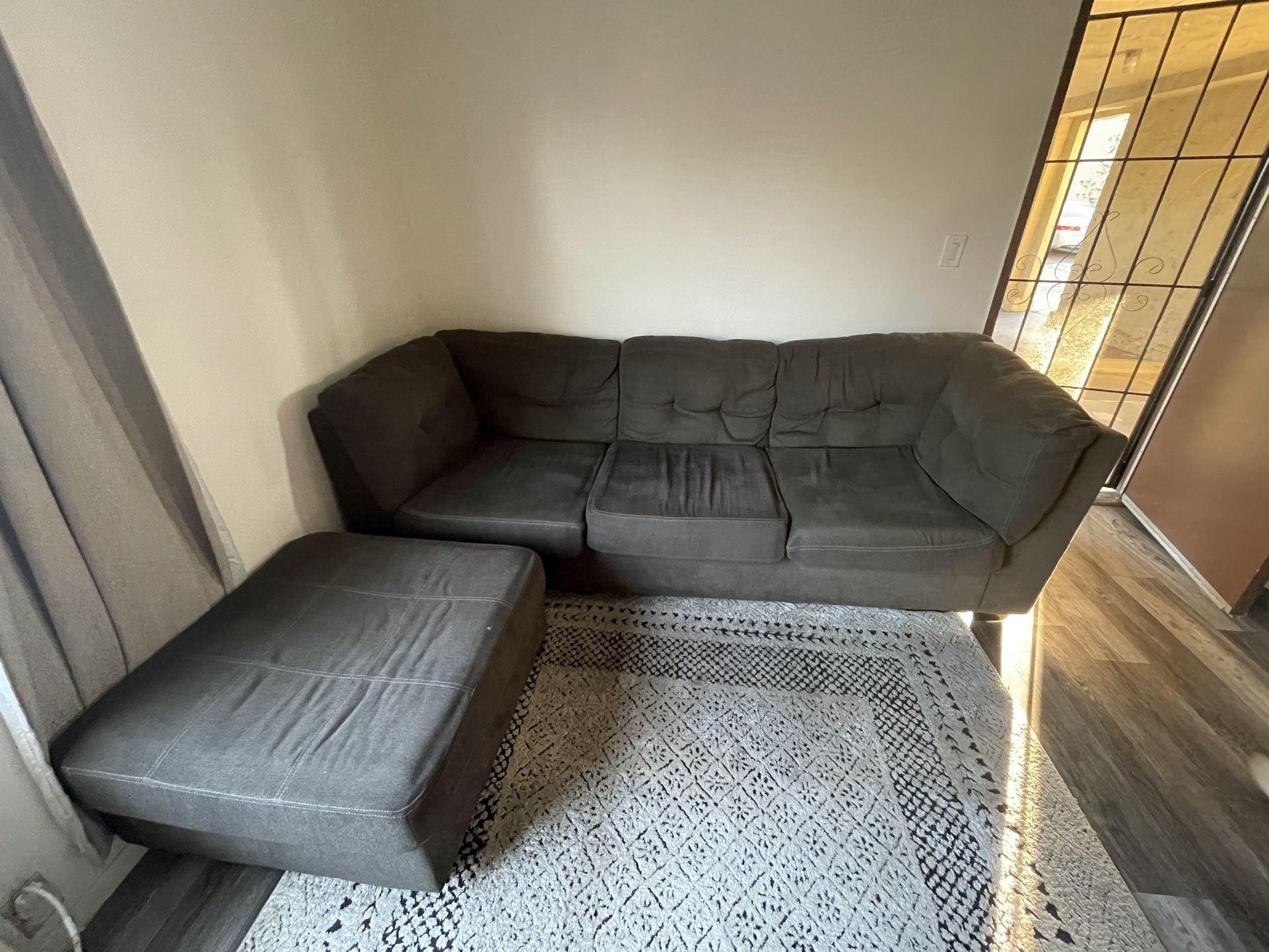 Sofa With Ottoman