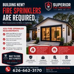 Fire sprinkler system installation
