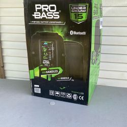 Brand New Underground 15” 1600W Bluetooth Loudspeaker – Sealed in Box, $249 Retail 