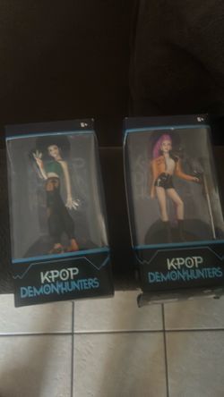 Kpop demon hunter dolls