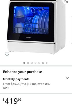 Portable Countertop Dishwasher Novete for Sale in Long Beach, CA - OfferUp