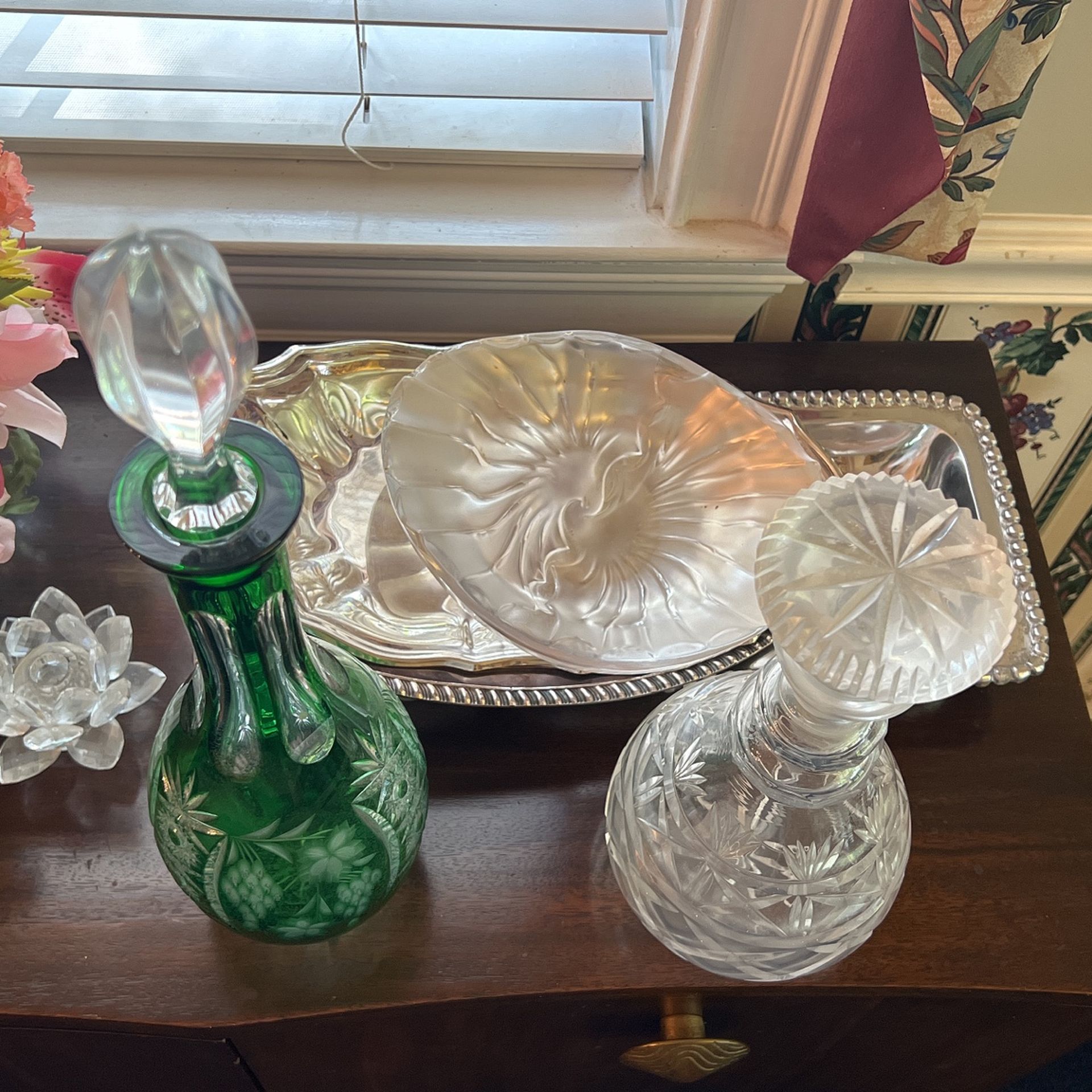 Glass and Buffet Style Plates 