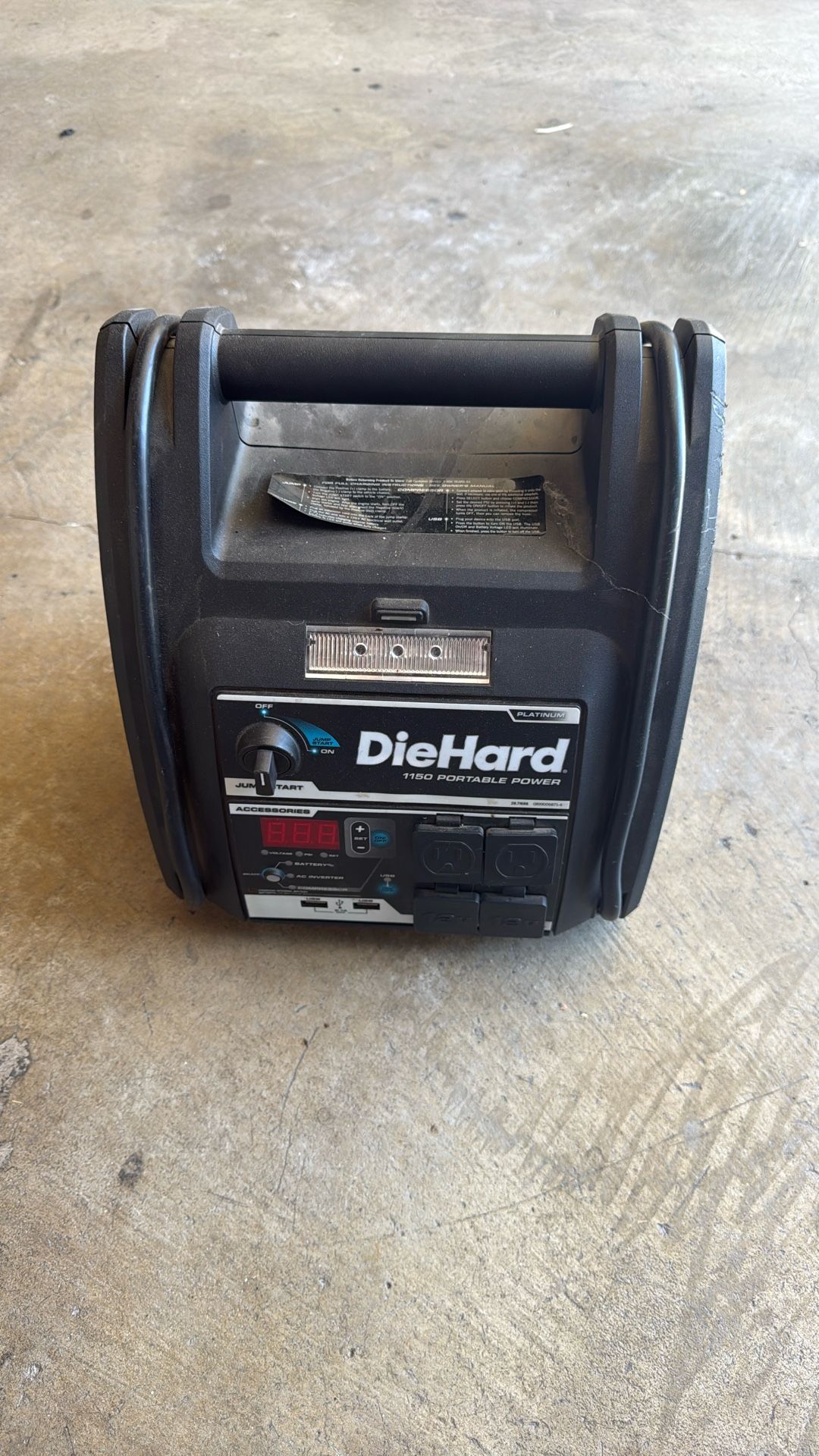 DIEHARD 1150 Portable Power 