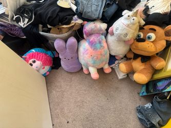 Stuffed Animals And Pop Toy Figurines 
