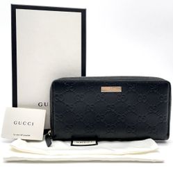 Gucci GG Leather Wallet 