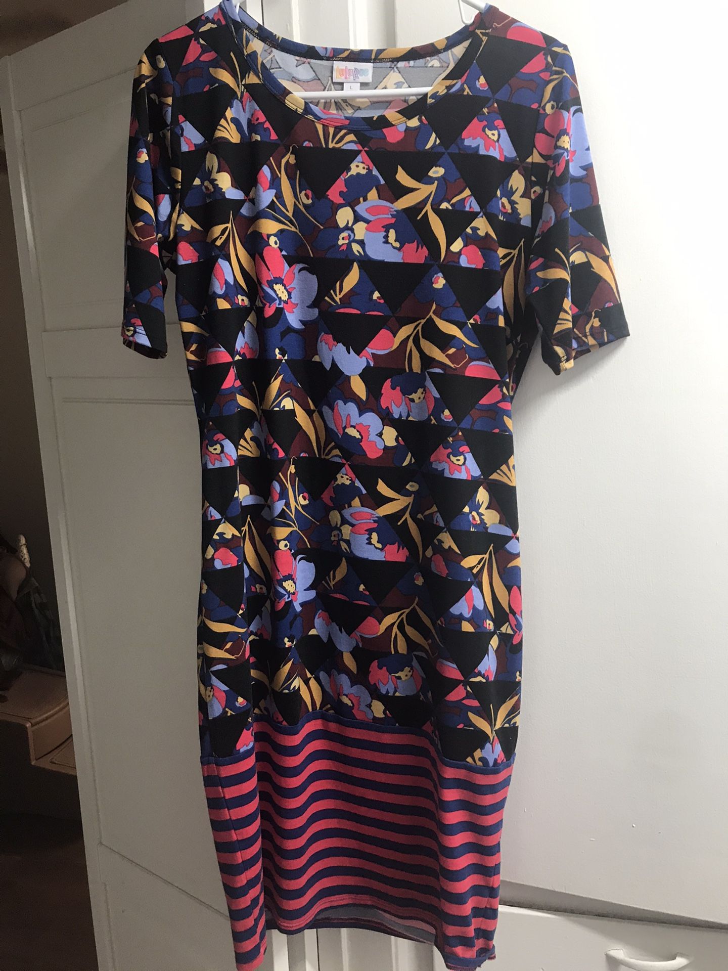 Large LuLaRoe Julia Dress