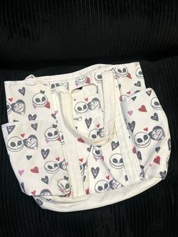 Nightmare Before Christmas Canvas Tote Bag