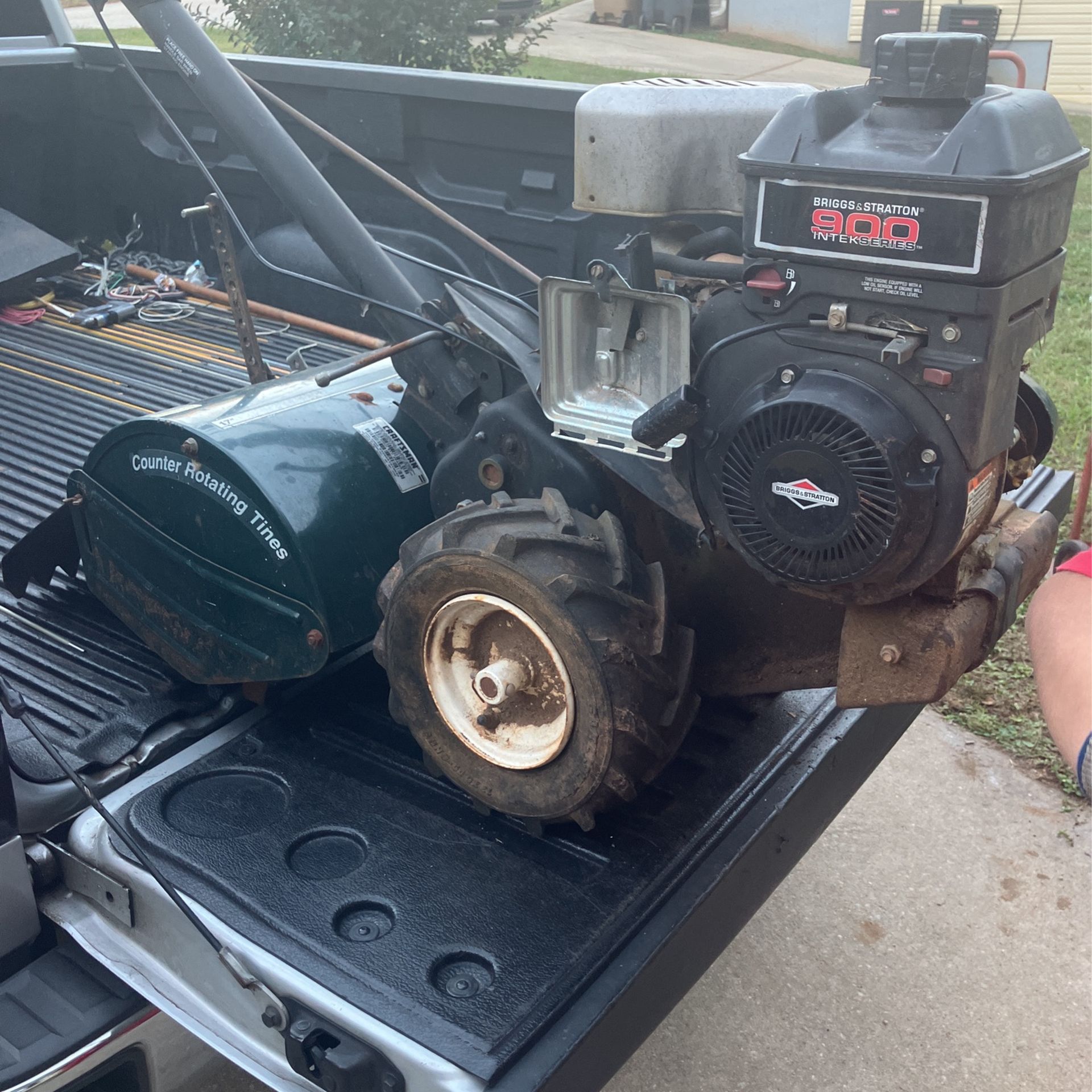 6.5 Hp 17” Craftsman Tiller