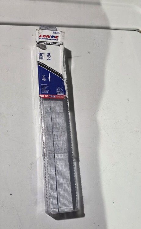 Lenox Reciprocating Saw Blades 18 TPI 1 in Width x 0.042 in Thick Bi Metal