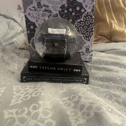 Taylor Swift TTPD snow globe 