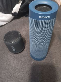 Sony Bluetooth speakers