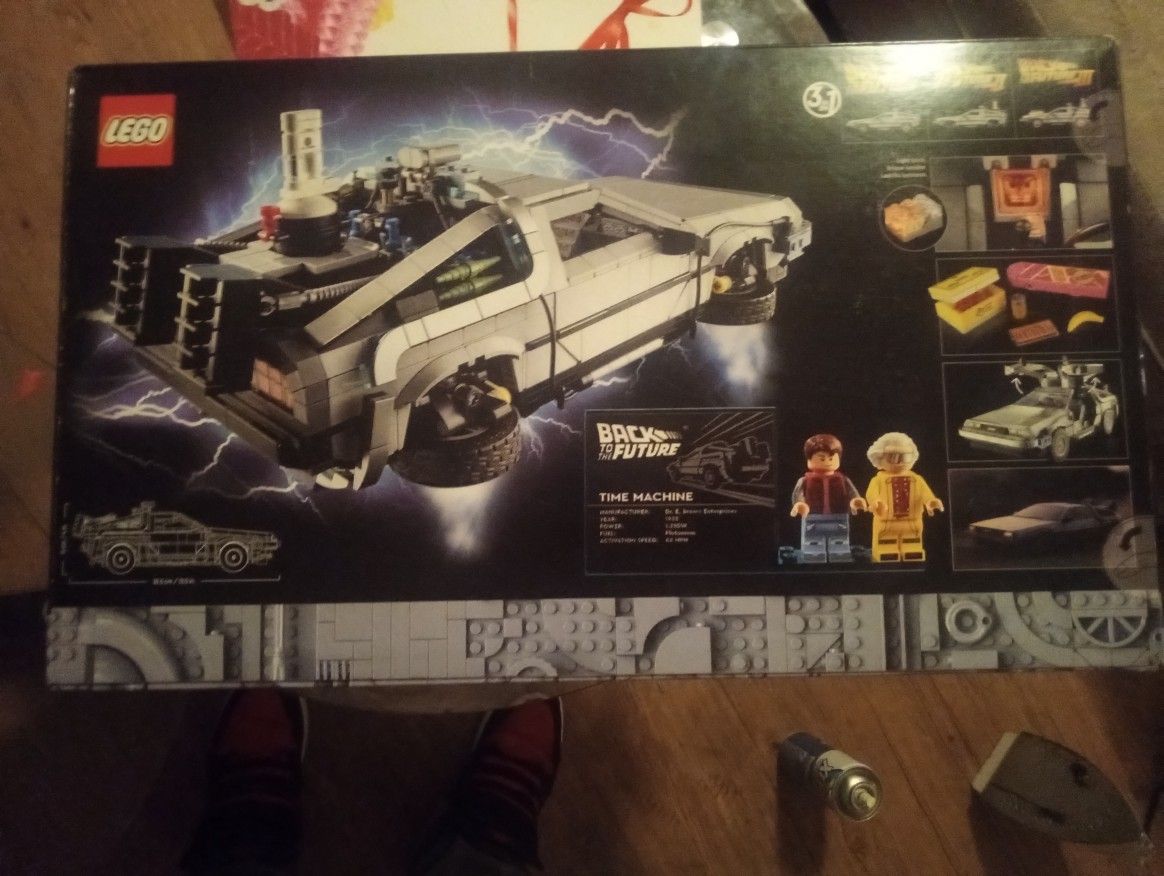 Back To The Future Legos Set