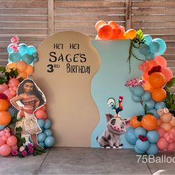 Balloon Garland Moana