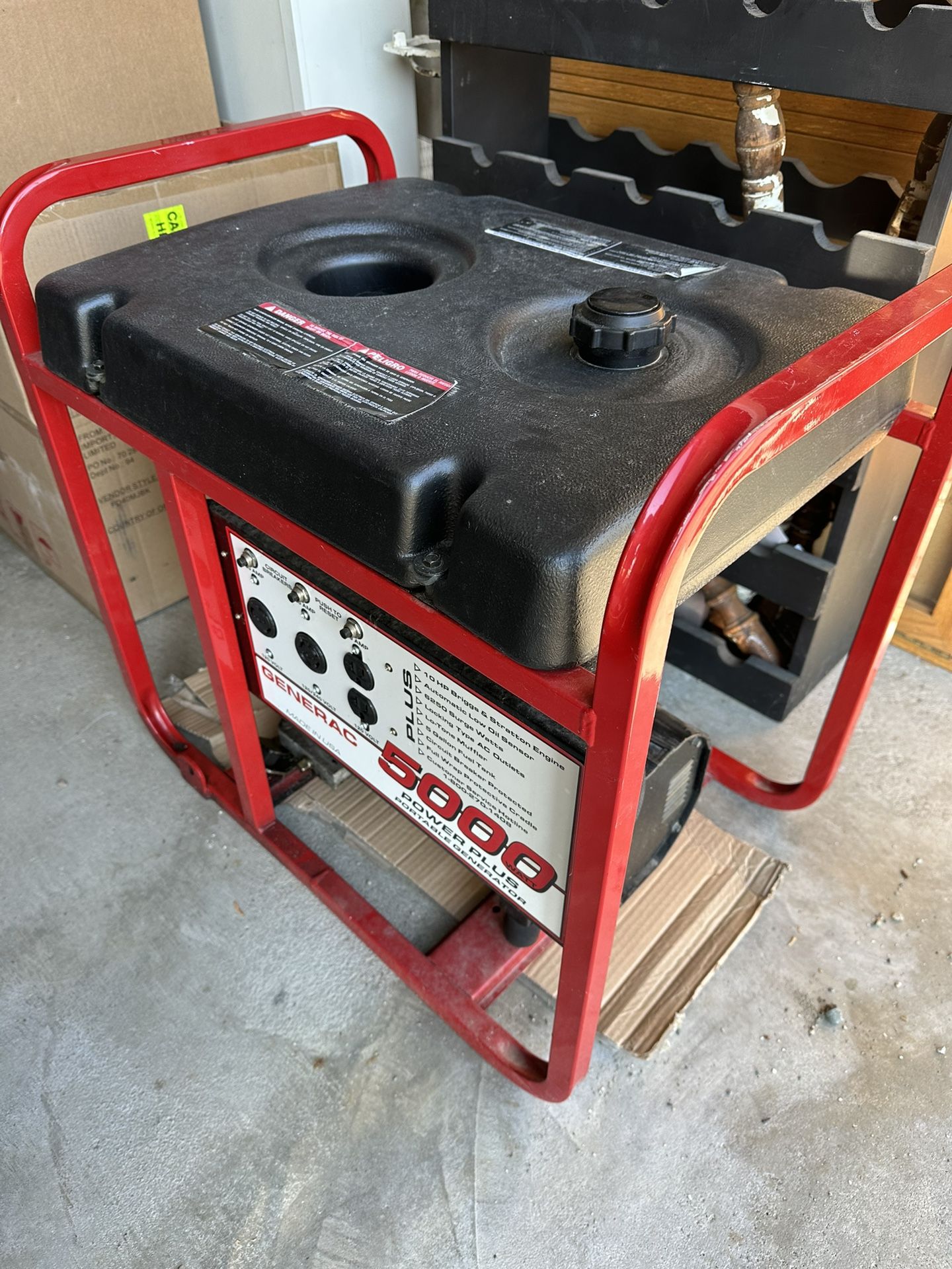 Generac 5000 Watt Power Plus Portable Generator