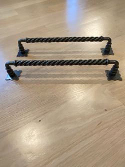 Twisted Rope Cabinet Pull Handles Set of 2