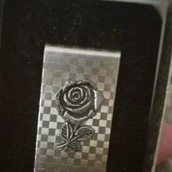 NEW SILVER MONEY CLIP