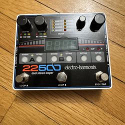 Electro-Harmonix 22500 Dual Stereo Looper Effects Pedal