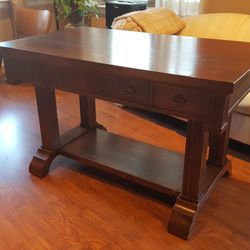 Antique Library Table 