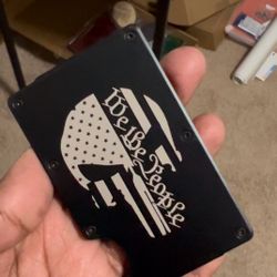 Personalized Engraved Minimalist Wallet 